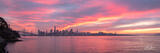 Pink Sunset of the San Francisco skyline